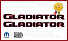 2019 - 2024 Jeep GLADIATOR Hood Graphics Vinyl Decals Sticker JT Black Red FJ3G0 (For: Jeep Gladiator)