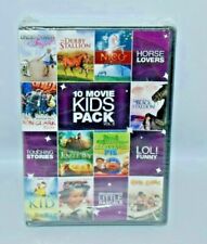 NEW SEALED 2 DVD PACK Kids 10 Movie Pack / The Red Fury DVDs MOVIES