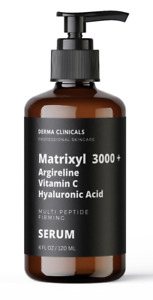 Botox Wrinkle Remover Matrixyl 3000, Argireline, Hyaluronic Acid, Face Serum 4oz