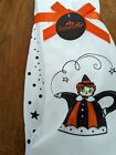 Johanna Parker Halloween Witch &Stars Tea Towels-Carnival Cottage NWT