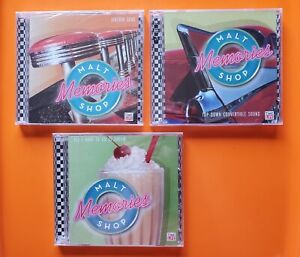 New ListingMalt Shop Memories 3 Double CDs 6 Discs Total SEALED Time Life 1950s Music Hits