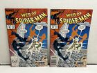 2 Copies Web Of Spider-Man #36 1st App. of Tombstone Newsstand & Direct