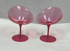 Barbie Kartell Pair Doll Sized Eros Chairs Set of 2  Mattel Creations Exclusive