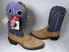 Ariat 34822 Suede Western Boot Square Toe Men's Size 12 D Rare