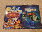 New ListingLot Of 2 Disneys Movie Dvd Aladdin, Finding Nemo