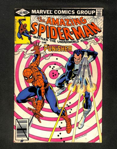 Amazing Spider-Man #201 Punisher! John Romita Cover Art! Marvel 1980