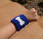 DEADSY Bone Wristband Blue (One Pair)