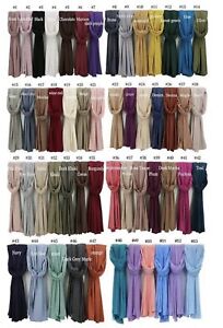Premium quality cotton jersey hijab scarf shawl wrap headscarf