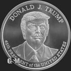 New ListingDonald Trump 2024 1 oz .999 Silver BU Coin 45th President TRUMP 2024