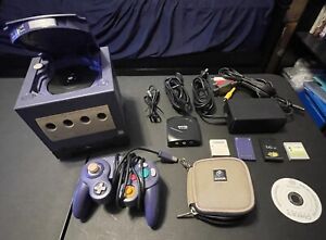 New ListingNintendo GameCube Console - Indigo With Gameboy Player And Controller And Memory