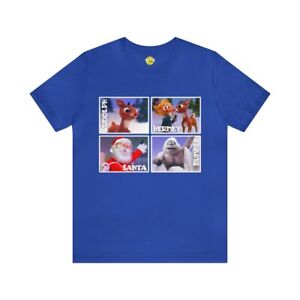 Rudolph the Red Nosed Reindeer Holiday Short Sleeve T-Shirt