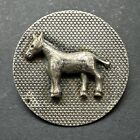 Vintage Beau Sterling Silver Horse Head Circle Brooch/Pin