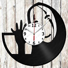 No Face Spirited Away Mask Vinyl Record Clock Decor Hanmade Original Gift 6576