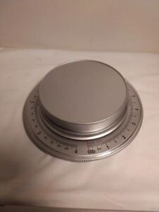 Salter Manual Kitchen Scale Silver Color 8.5