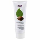 NOW Solutions, Cocoa Butter Lotion for Dry and Flaky Skin, with Aloe Vera, Al...