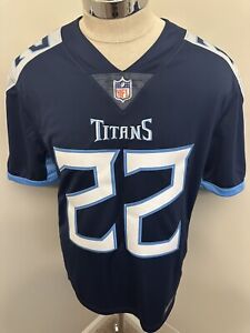 Nike Tennessee Titans Derrick Henry On Field Vapor Limited Stitched Large Jersey