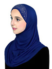 Aiyah JUNIOR'S SIZE 1 piece Lycra Pull On Headscarf  Amira Hijab for Muslim girl