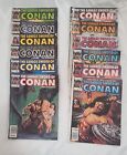 Vintage Savage Sword of Conan Lot of 12 various issues #142-200