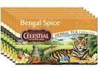 Bengal Spice Tea. 6 Boxes, 120 Tea Bags.  No Caffeine.