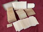 Mixed Lot VINTAGE GLASSINE ENVELOPES Boxed & Loose + Approval Cards-Collectors!