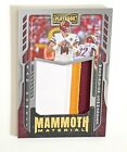2022 Panini Playbook RC Sam Howell Mammoth Material 3 Color Patch /99