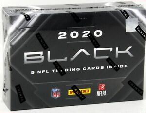 2020 PANINI BLACK FOOTBALL HOBBY BOX BLOWOUT CARDS