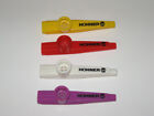 Hohner Plastic Toy Kazoos - 4 Colors - White Yellow Red Purple - New