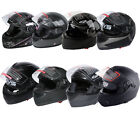 DOT Flip up Modular Full Face Motorcycle Helmet Street Motocross S M L XL Adult