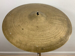 A. Avedis ZILDJIAN 20-inch RIDE CYMBAL 1974g 70s Vtg Med-Thin with AUDIO SAMPLE