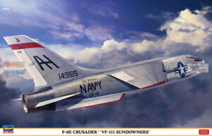 HAS07524 1:48 Hasegawa F-8E Crusader 'VF-111 Sundowners'