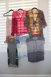 Lot of 6 CAbi Tops Size XS #885 #846 #254 #360 #781 #735