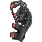 Alpinestars MX Motocross Bionic-10 Carbon Knee Brace - Left (Black/Red)