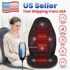 Snailax Massage Seat Cushion with Heated Neck Back Massager Chair for Car/Home
