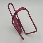 VINTAGE SPECIALIZED LIGHTWEIGHT WATER BOTTLE CAGE - RED ANODIZED - HANDLEBAR