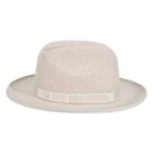 Open Road Hat Fedora Hat Pure Wool Felt Hat Vintage Rancher 7 1/4-7 3/8 Beige