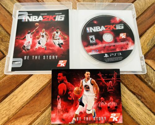 NBA 2K16 PS3 CIB Free Shipping