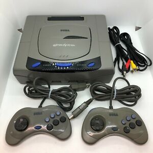 Sega Saturn Console Gray HST-3200 Japanese Version - Choose Your Accessories