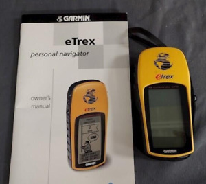 Garmin eTrex 12 Channel Personal Navigator GPS Handheld Used Works Free Shipping