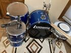 Ludwig LC175 Accent Drive Complete Drum Kit, Deep Blue - 5 Piece