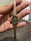 Vintage Women’s Gruen Swiss Mechanical Oval Watch 10K RGP Bezel/Band Runs