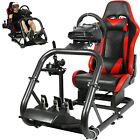 Dardoo Gaming Simulator Cockpit with Seat Fit for Logitech G29 G920 Xbox Fanatec