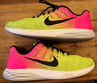 NIKE LUNARGLIDE OLYMPIC RUNNING SHOES 844632-999 ( MENS SIZE 12 ) PREOWNED