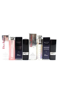 Dior Addict Rouge Dior Womens Lipstick Lip Glow Blush Pink Coral Full Size Lot 4