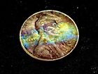 1926-D Lincoln Wheat Cent Penny - MONSTER RAINBOW 🌈 TONED! WOW! (Lot #155)