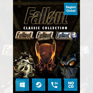 Fallout Classic Collection for PC Game Steam Key Region Free