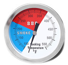 3 inch Charcoal Grill Temperature Gauge, Accurate BBQ Grill Smoker Thermometer G