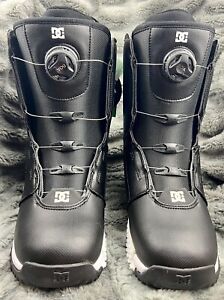 DC Shoes Control 2023 BOA Snowboard Boots Black/White Men’s Size 7 / Women’s 8.5