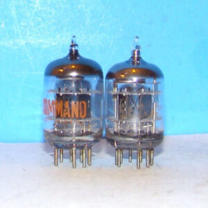 5670 2 RCA radio audio electron amplifier vacuum 2 tubes valves tested 369A 2C51