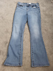 Women's Levi's Signature Mid Rise Bootcut Medium Stretch Blue Jeans Size 10 M