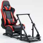 New ListingHottoby Racing Simulator Cockpit Stand with Red Seat Fit Logitech G29 G920 G923
